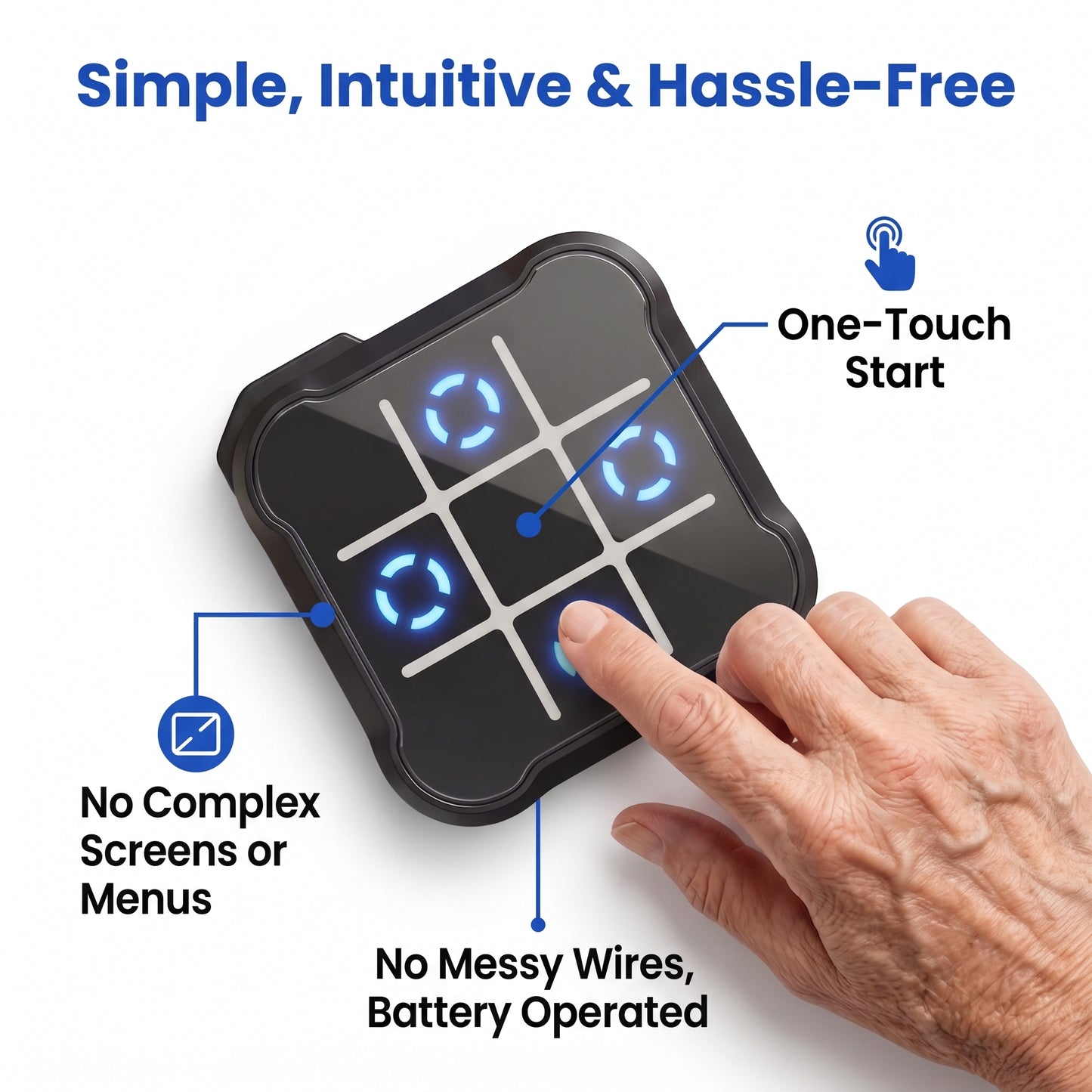Interactive Brain-Training Tic-Tac-Toe
