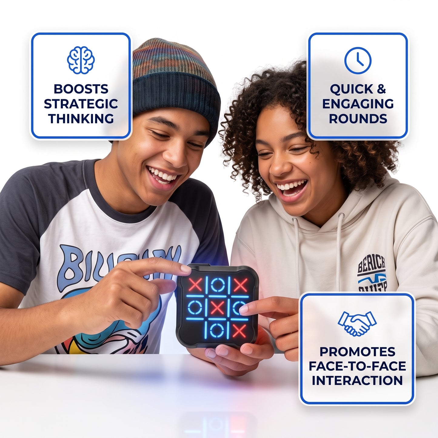 Interactive Brain-Training Tic-Tac-Toe